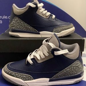 Air Jordan 3 Retro Georgetown Kids Size 2y